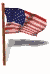 American Flag at full mast from http://www.animfactory.com